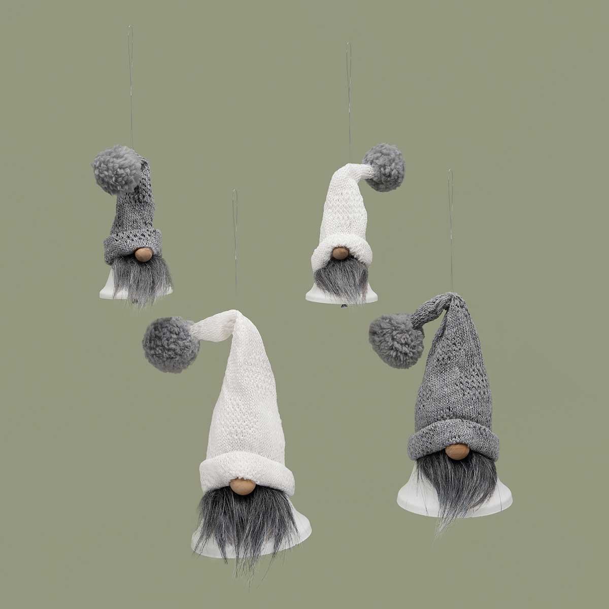 b50 GNOME BELL GREY 3.25 IN X 8 IN POLYESTER - Click Image to Close